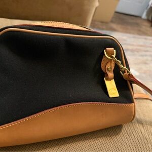 Black and Tan Leather Men's Bag